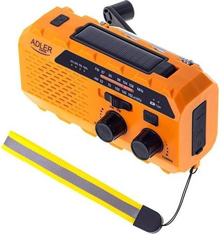 Actual product image Adler Crank powered radio (AM, FM)