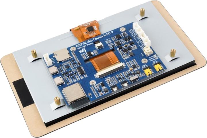 Actual product image WaveShare ESP32-S3 7inch Capacitive Touch Display Development Board 800x480