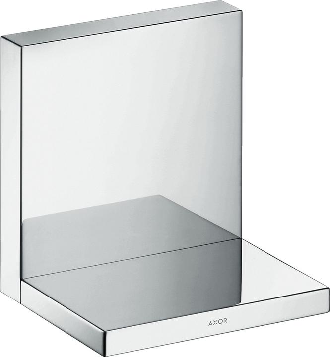 Actual product image hansgrohe Shelf SHOWERCOLLECTION AXOR STARCK concealed shelf 12x12 chrome
