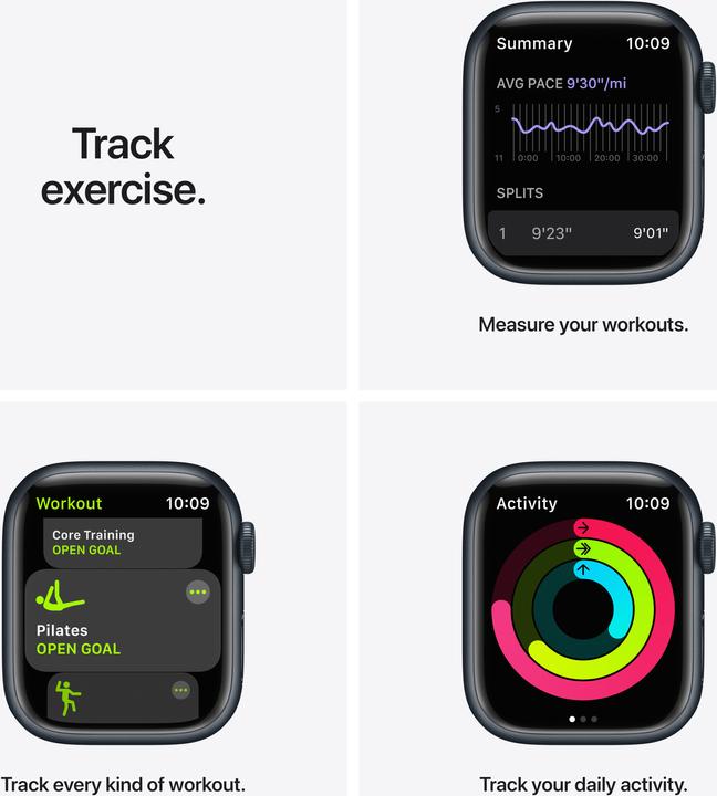 Immagine prodotto Apple Orologio Nike Series 7 (41 mm, 4G)