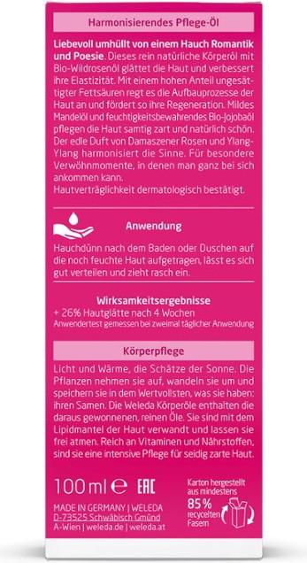Actual product image Weleda Wildrose Harmonising (Body oil, 100 ml)