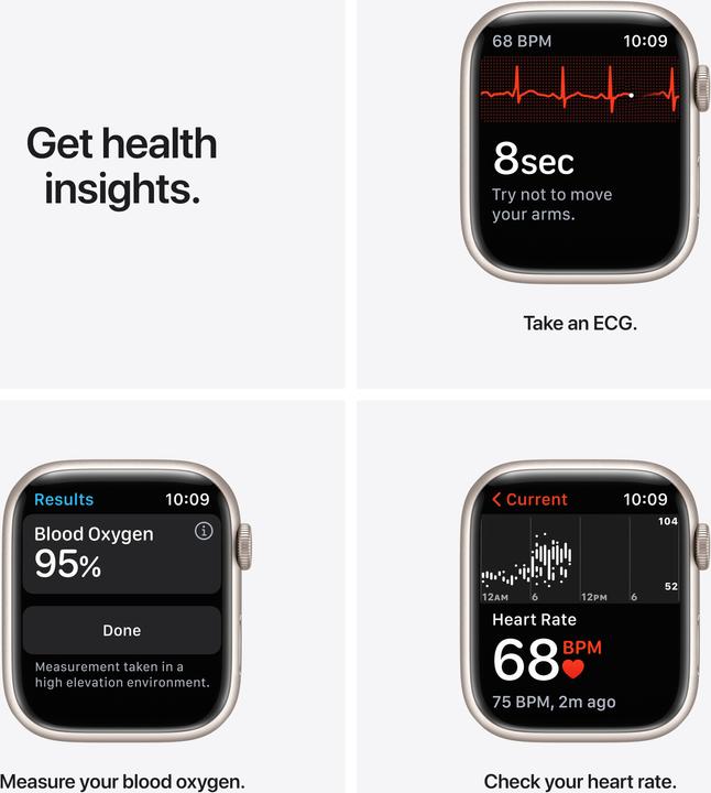 Actual product image Apple Watch Nike Series 7 (45 mm)