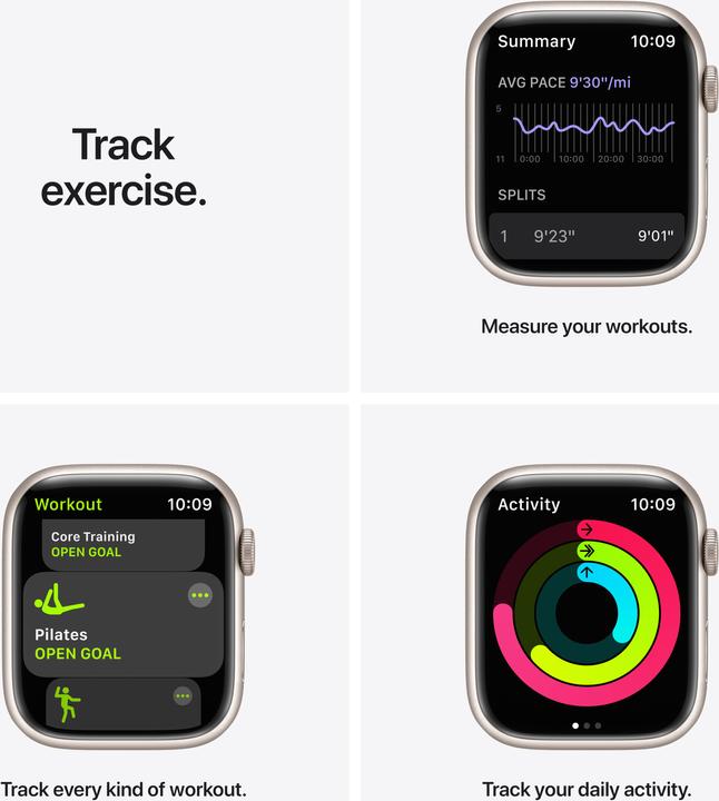 Actual product image Apple Watch Nike Series 7 (45 mm)