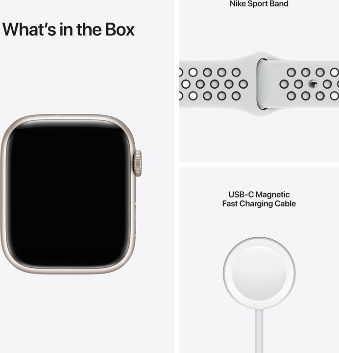 Actual product image Apple Watch Nike Series 7 (45 mm)