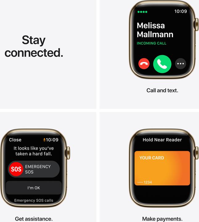 Image du produit Apple Watch Series 7 (45 mm, 4G)