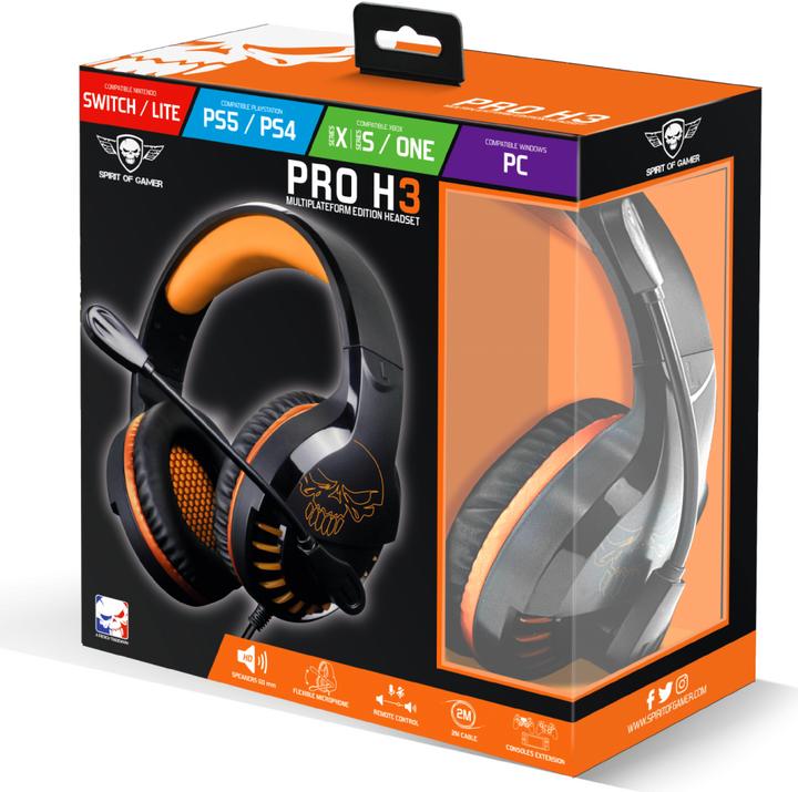Image du produit Spirit Of Gamer Pro H3 (Filaire)