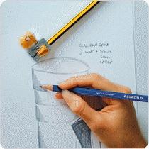 Produktbild Staedtler Noris Bleistift, 2H (2 mm, 2H, 1 x)