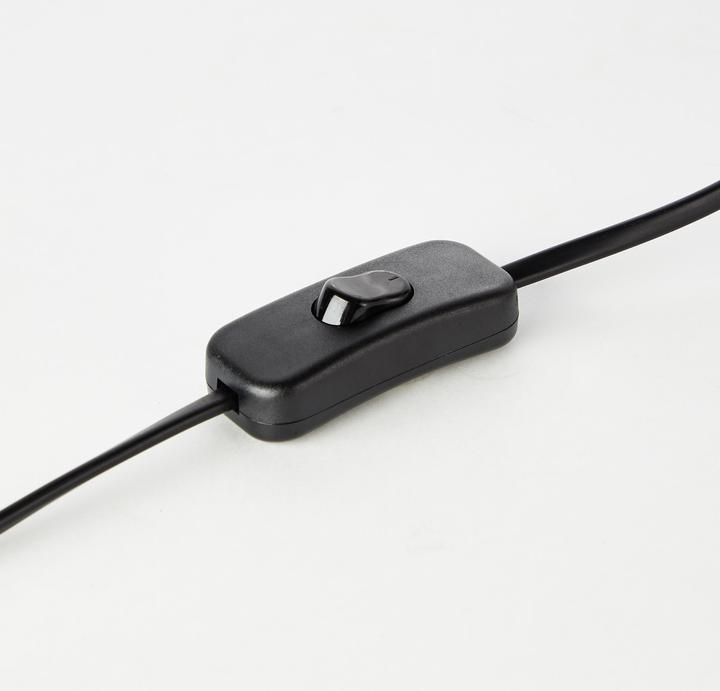 Image du produit Brilliant Annice lampe de table 52cm noir mat/laiton brossé Dimension: 52x43 (E14)