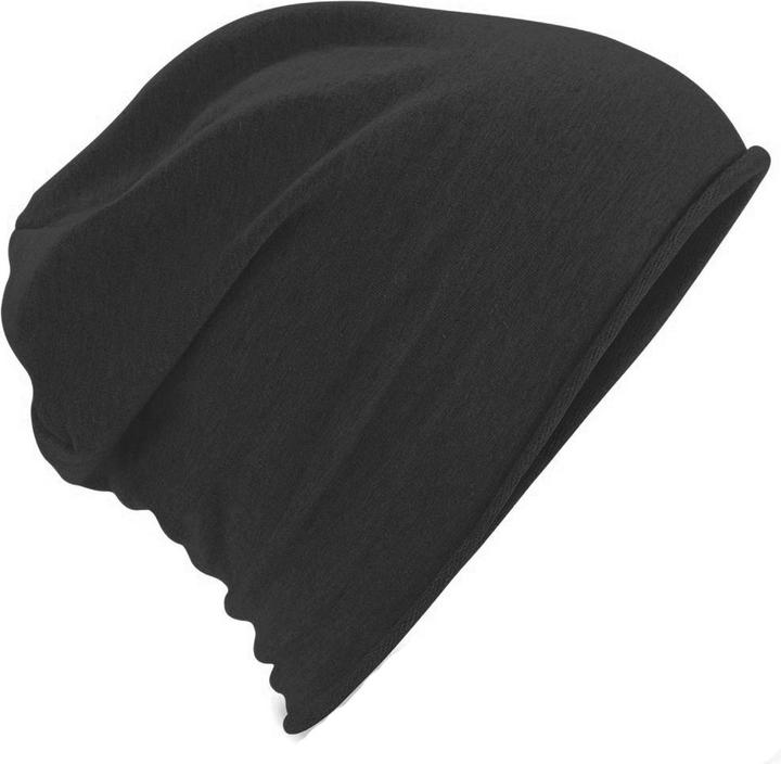 Produktbild Beechfield Jersey Beanie Strickmütze (One Size)