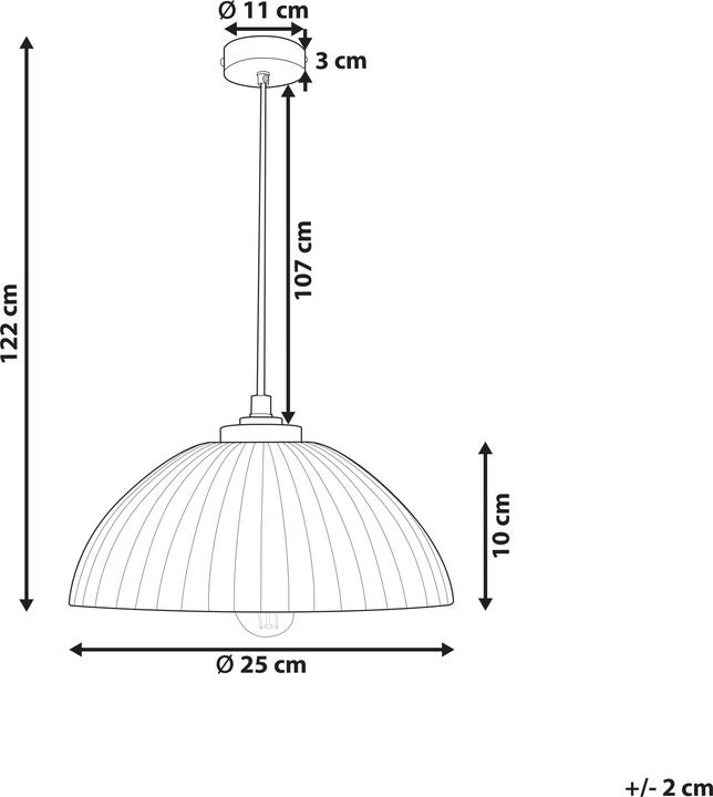Actual product image Beliani Cottica (E27)