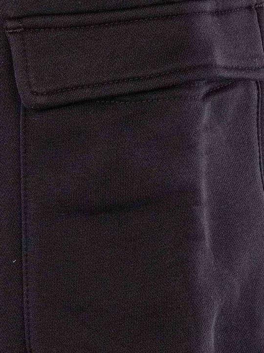 Actual product image Siksilk Sweatpants Black Essential Cargo Jogger (M)