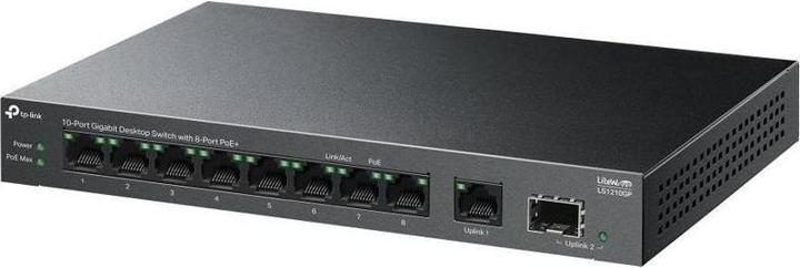 Immagine prodotto TP-Link LS1210GP - Switch Gigabit PoE (10 porte)