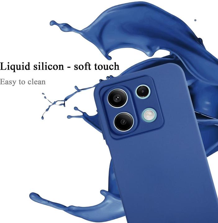 Image du produit Cadorabo Housse pour Redmi Note 13 5G Global TPU dans un design de protection liquide en silicone (Xiaomi Redmi Note 13 5G)