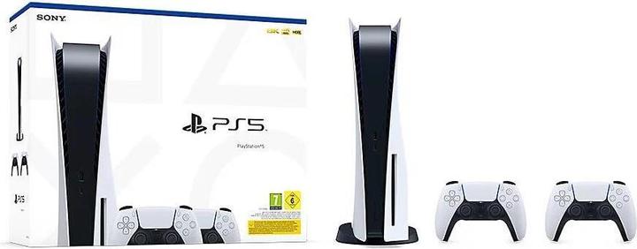 Produktbild Sony PlayStation 5 mit zweitem DualSense Wireless-Controller