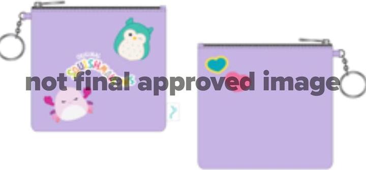 Produktbild Difuzed Squishmallows porte-monnaie Zip Mixed Squish Fluffy