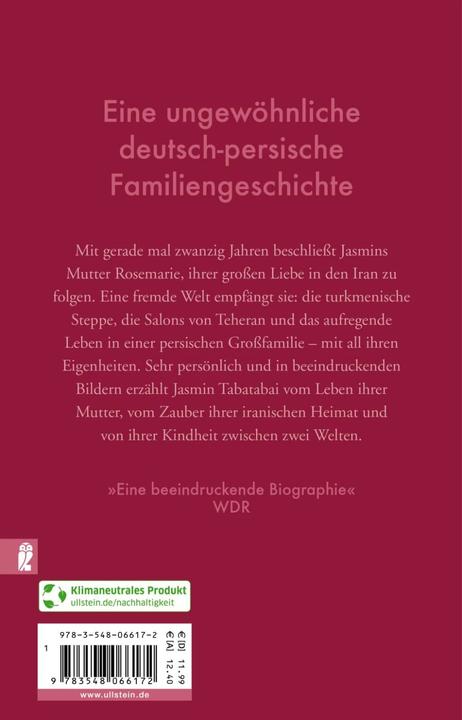Produktbild Rosenjahre (Deutsch, Jasmin Tabatabai, 2022)