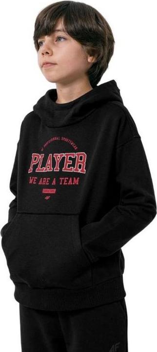 Produktbild 4F Jungen Sweatshirt tiefschwarz HJZ22 JBLM006 20S 152cm (20)