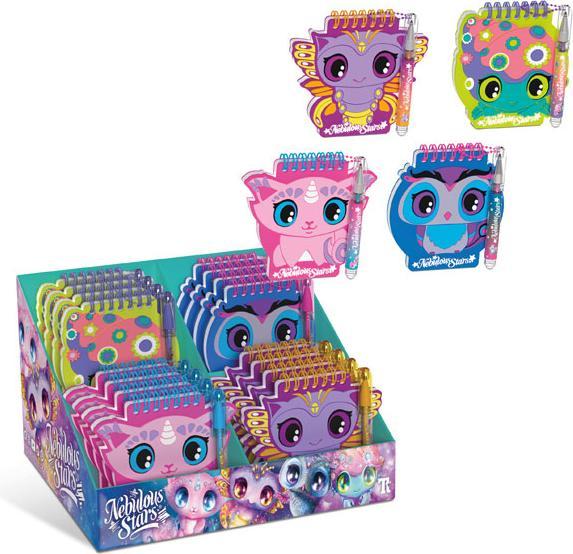 Nebulous Stars Mini notitieblok (24 x 18 cm, Rijen, Softcover)