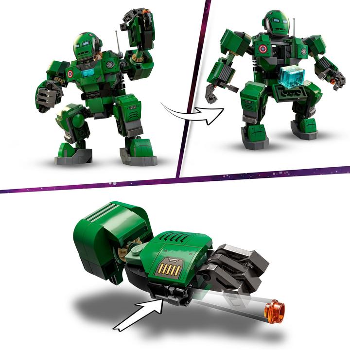 Image du produit LEGO Capitaine Carter et le pilon de l'hydre (76201, LEGO Marvel)