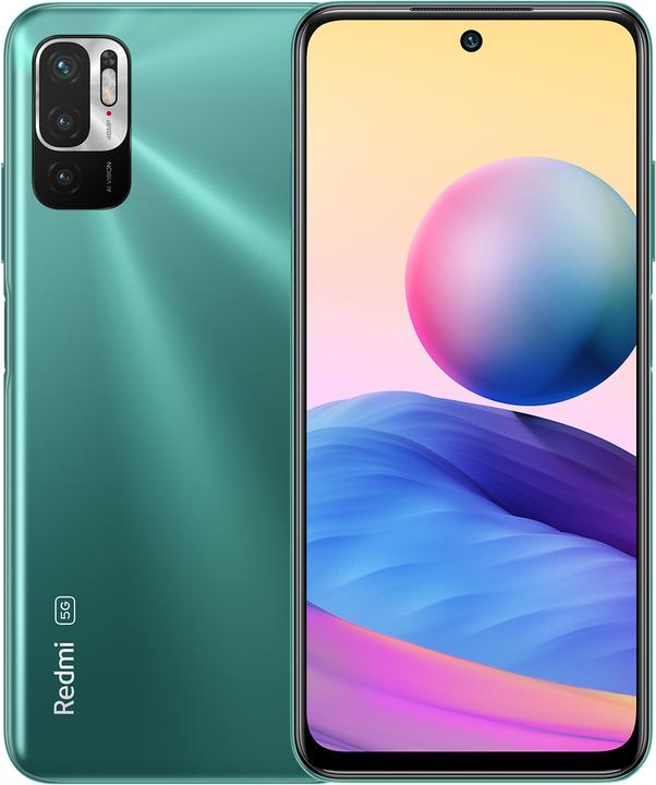 Produktbild Xiaomi Redmi Note 10 5G (64 GB, Aurora Green, 6.50", Hybrid Dual SIM, 48 Mpx, 5G)
