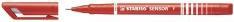 Image du produit STABILO SENSOR F Finliner avec taille-crayon à ressort (Rouge, 1 x)