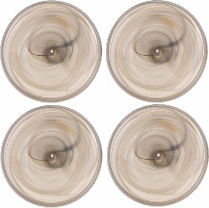 Immagine prodotto Leonardo Piatti da colazione e da dessert Alabastro Ø 18 cm, 4 pezzi,Beige (4 x, 18 cm)