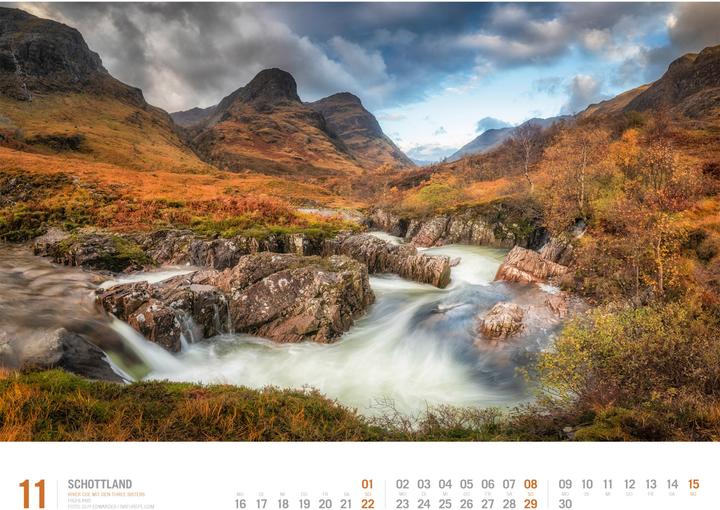Image du produit Schottland - Unterwegs zwischen Highlands und Hebriden Kalender 2026 (54 x 42 cm, Allemand)
