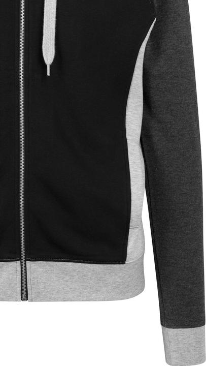 Produktbild Urban Classics 3- Tone Sweat Zip Hoody (S)