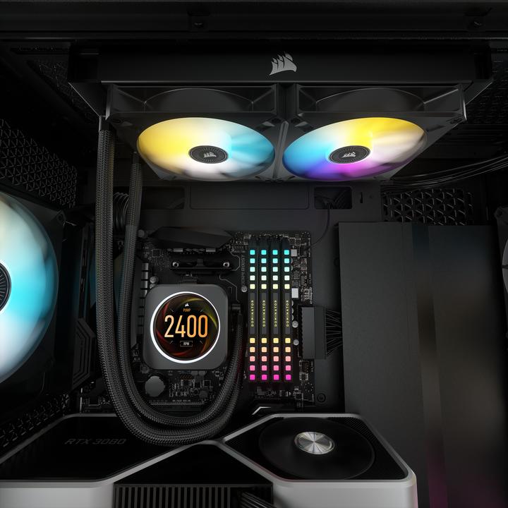 Actual product image Corsair iCUE H100i Elite