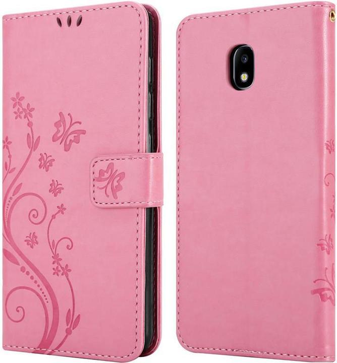 Actual product image Cadorabo Flower Book Cover (Samsung Galaxy J3 2017 (US version))