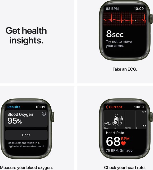 Productafbeelding Apple Horloge Serie 7 (45 mm, Alleen WLAN)