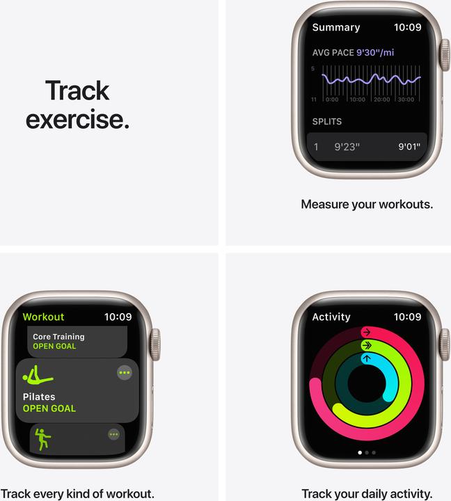 Actual product image Apple Watch Nike Series 7 (41 mm, 4G)