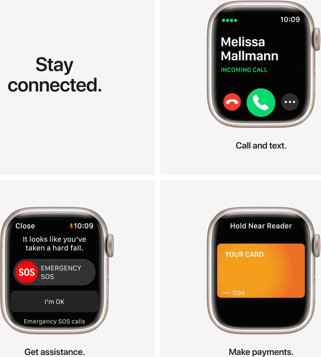 Actual product image Apple Watch Nike Series 7 (41 mm, 4G)