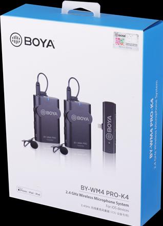 Produktbild Boya 2.4g wireless microphone for ios devices -2 tx+1 rx