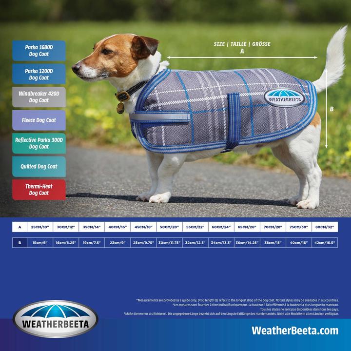 Image du produit Weatherbeeta Comfitec Parka réfléchissante 300D Manteau pour chien (30, Manteau pour chien)