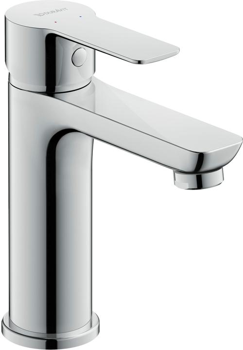 Duravit Einhebel-Waschtischmischer A.1 M ohne Zugstangen-Ablaufgarnitur chrom