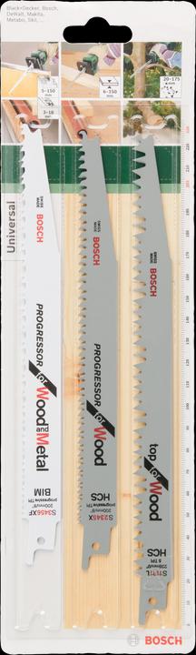 Actual product image Bosch Zubehör Sabre saw blade set