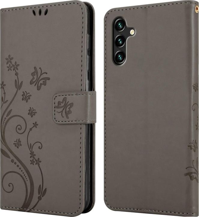 Actual product image Cadorabo Flower Book cover (Samsung Galaxy A13 5G)