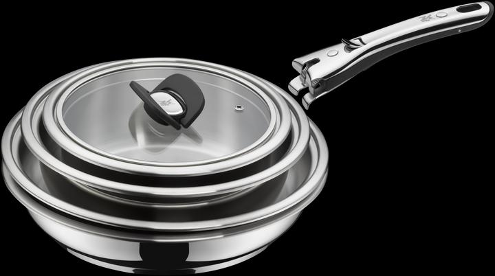 Produktbild WMF Click&Serve Bratentopf, 20 cm (20 cm, Bräter + Schmortopf, Edelstahl)