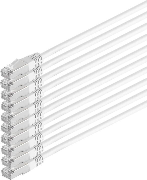 Produktbild Shiverpeaks S/CONN Maximale Konnektivität Netzwerkkabel Patchkabel, Cat 6, S/FTP, PIMF, halogenfrei, VE10 (1 m)