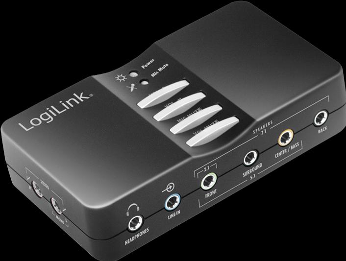Actual product image LogiLink Sound Box 7.1 (USB 2.0)