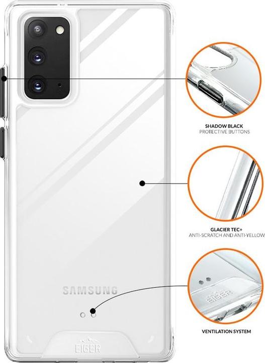 Actual product image Eiger Glacier Case (Samsung Galaxy Note 20)