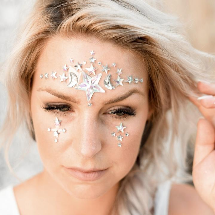 Actual product image Vanessa Beauty Face Jewels - Bohemian Chic #unicorngems