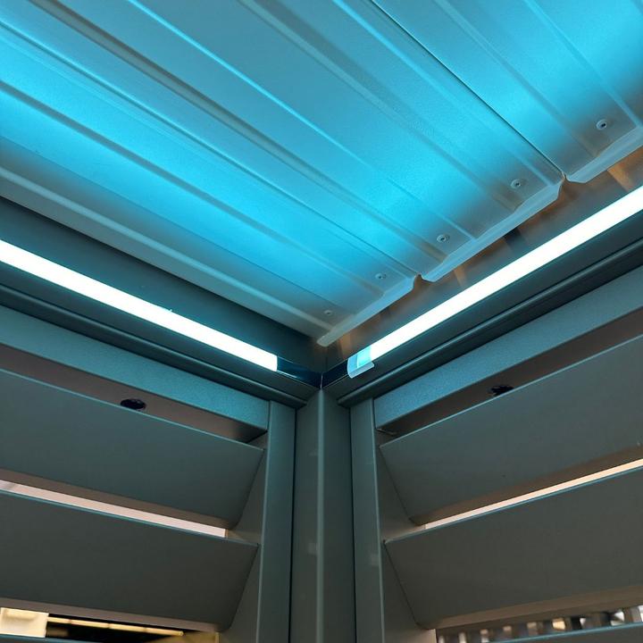 Actual product image Ventaris LED lighting pergola all-round set of 2 (one length and one width) (400 cm, 2 cm)