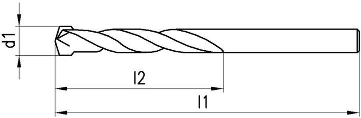 Produktbild Bosch Zubehör Hartmetall Mehrzweckbohrer 5 m (4.5 mm)