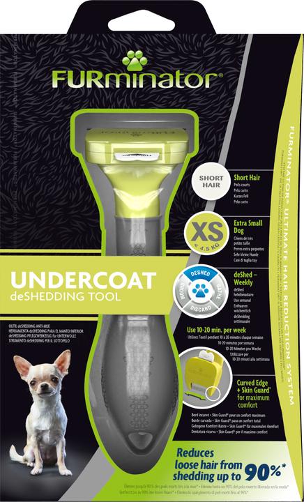 Actual product image FURminator Dog Short Hair Xs - (640.7010) (Dog)