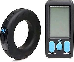 Immagine prodotto Zeus Elektrosex Anello per cazzo in silicone vibrante ed ESTIM con RC 45 mm (8 cm)