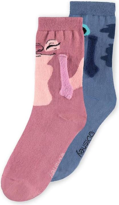 Produktbild Difuzed Lily & Stitch - Let's Hold Hands Novelty Socks (1 pack) - 39/42 (Einzelpack, 39, 42)