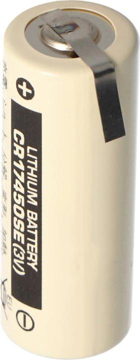 Immagine prodotto Panasonic Batteria CR17450SE Dimensione A, con etichetta a saldare a forma di Z (1 pz., CR17450, 2500 mAh)