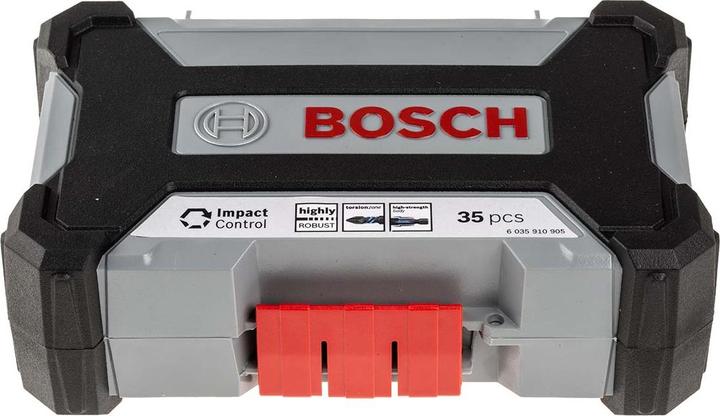 Immagine prodotto Bosch Professional Zubehör Set di punte da trapano multistrato e cacciavite a percussione Pick and Click (Croce Phillips PH M2, Presa esagonale TX M20, Esagono incassato TX M25, Croce Phillips PH M1, Esagono cavo TX M15, Croce Pozidriv PZ M3, Presa esagonale TX M30, Croce Phillips PH M3, Croce Pozidriv PZ M2, Esagono incassato TX M40)